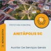 Apostila Auxiliar De Serviços Gerais Prefeitura de Anitápolis SC 2024