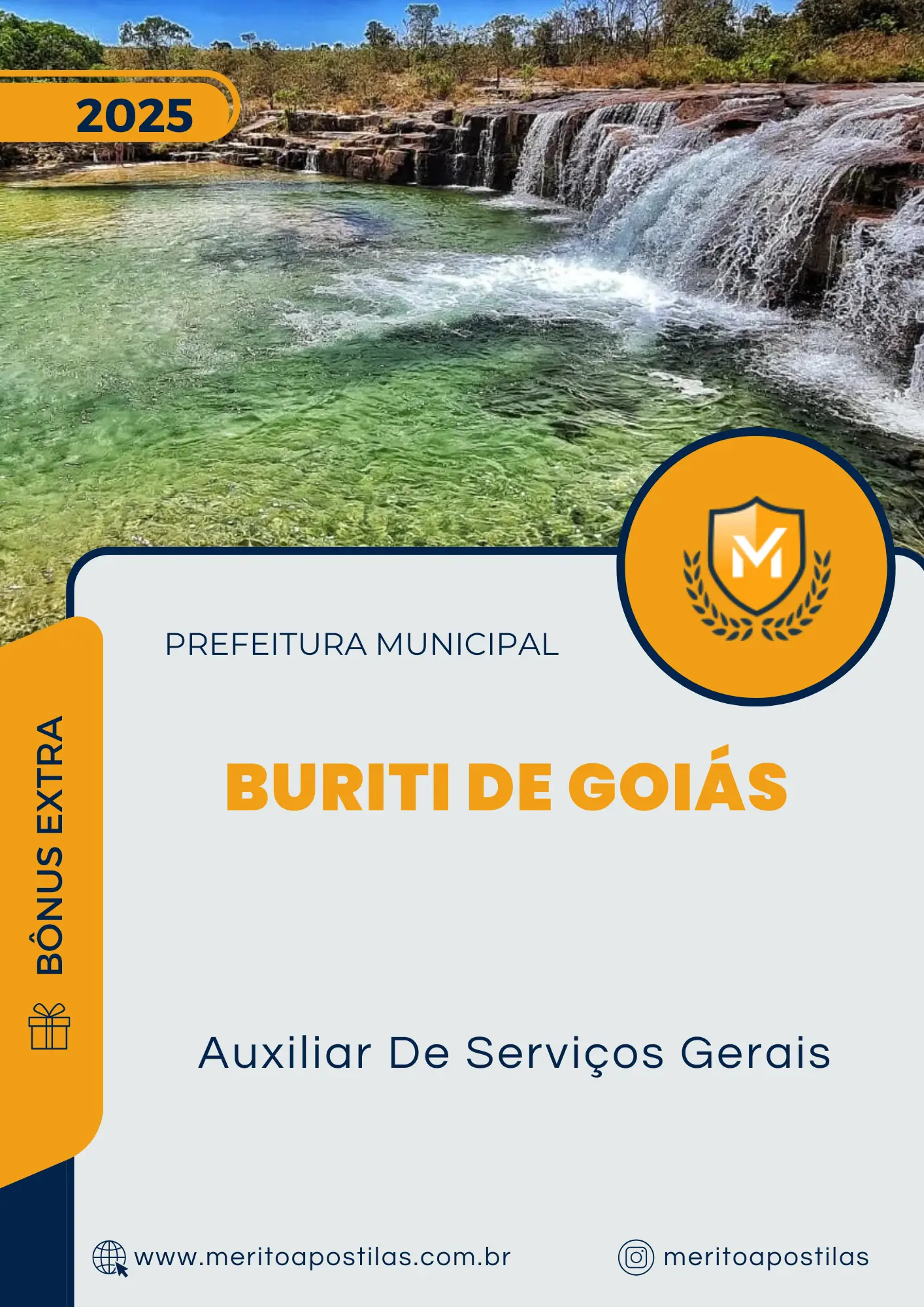 Apostila Auxiliar De Serviços Gerais Prefeitura de Buriti de Goiás 2025