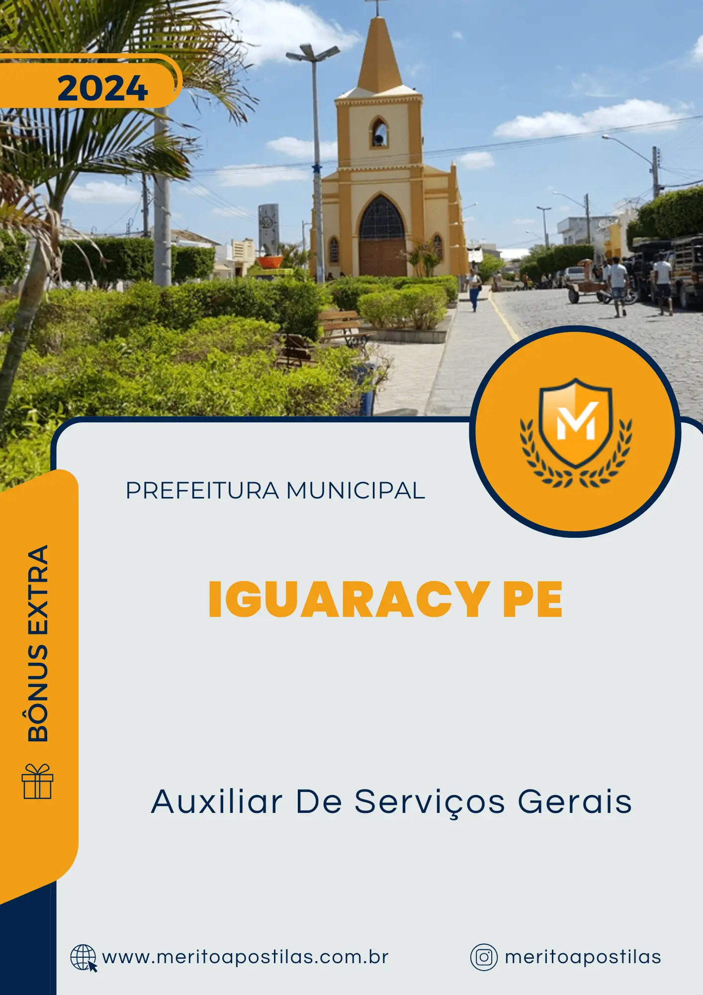 Apostila Auxiliar De Serviços Gerais Prefeitura de Iguaracy PE 2024