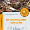 Apostila Auxiliar de Conservação e Reparos Prefeitura de Novo Horizonte do Sul MS