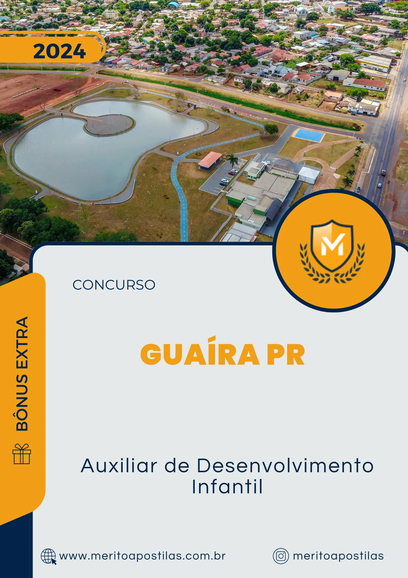 Apostila Auxiliar de Desenvolvimento Infantil Concurso Guaíra PR 2024