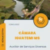 Apostila Auxiliar de Serviços Diversos Concurso Câmara Iguatemi MS 2024