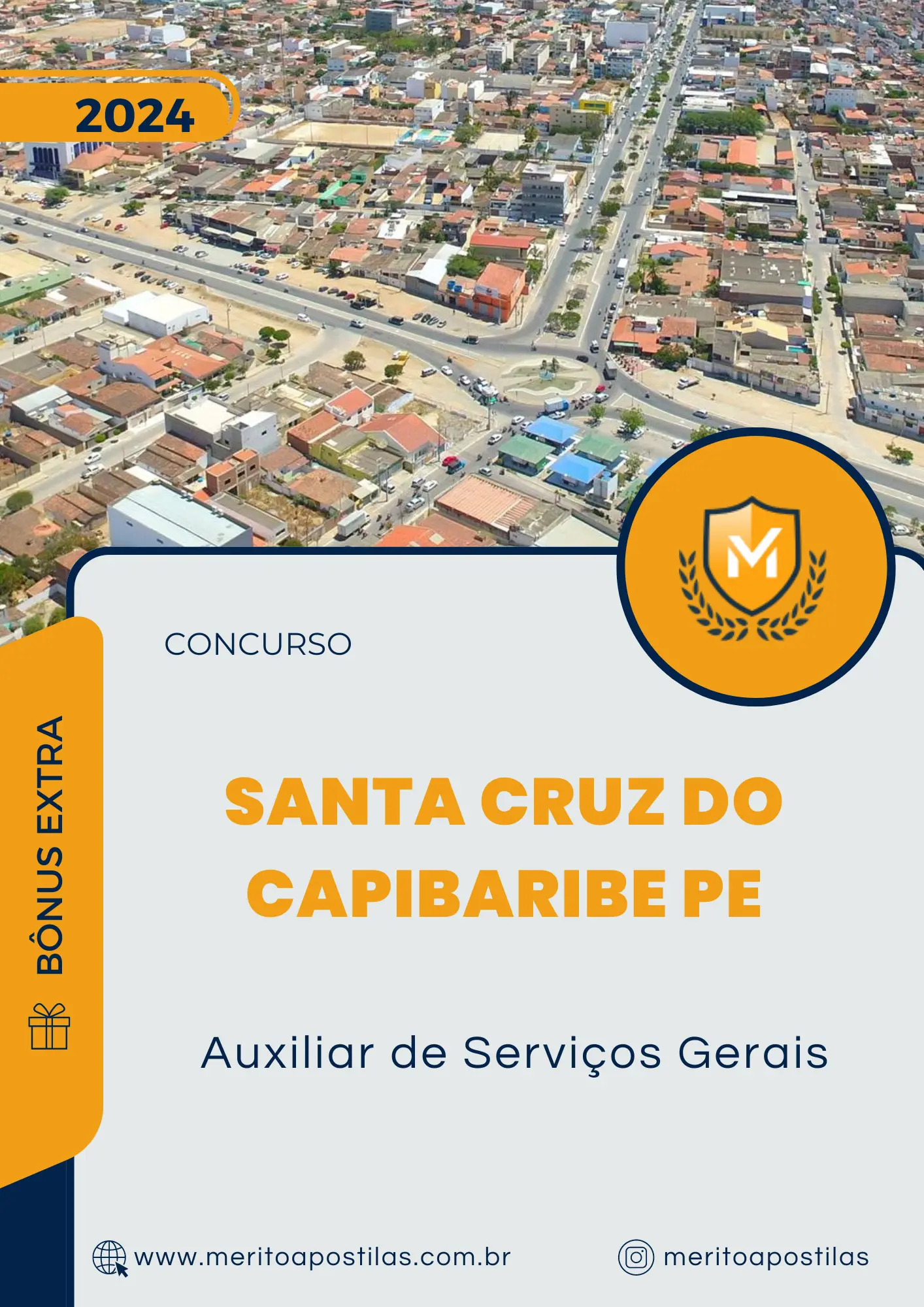 Apostila Auxiliar de Serviços Gerais Concurso Santa Cruz do Capibaribe PE 2024