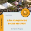 Apostila Coletor De Lixo Concurso São Joaquim de Bicas MG 2025
