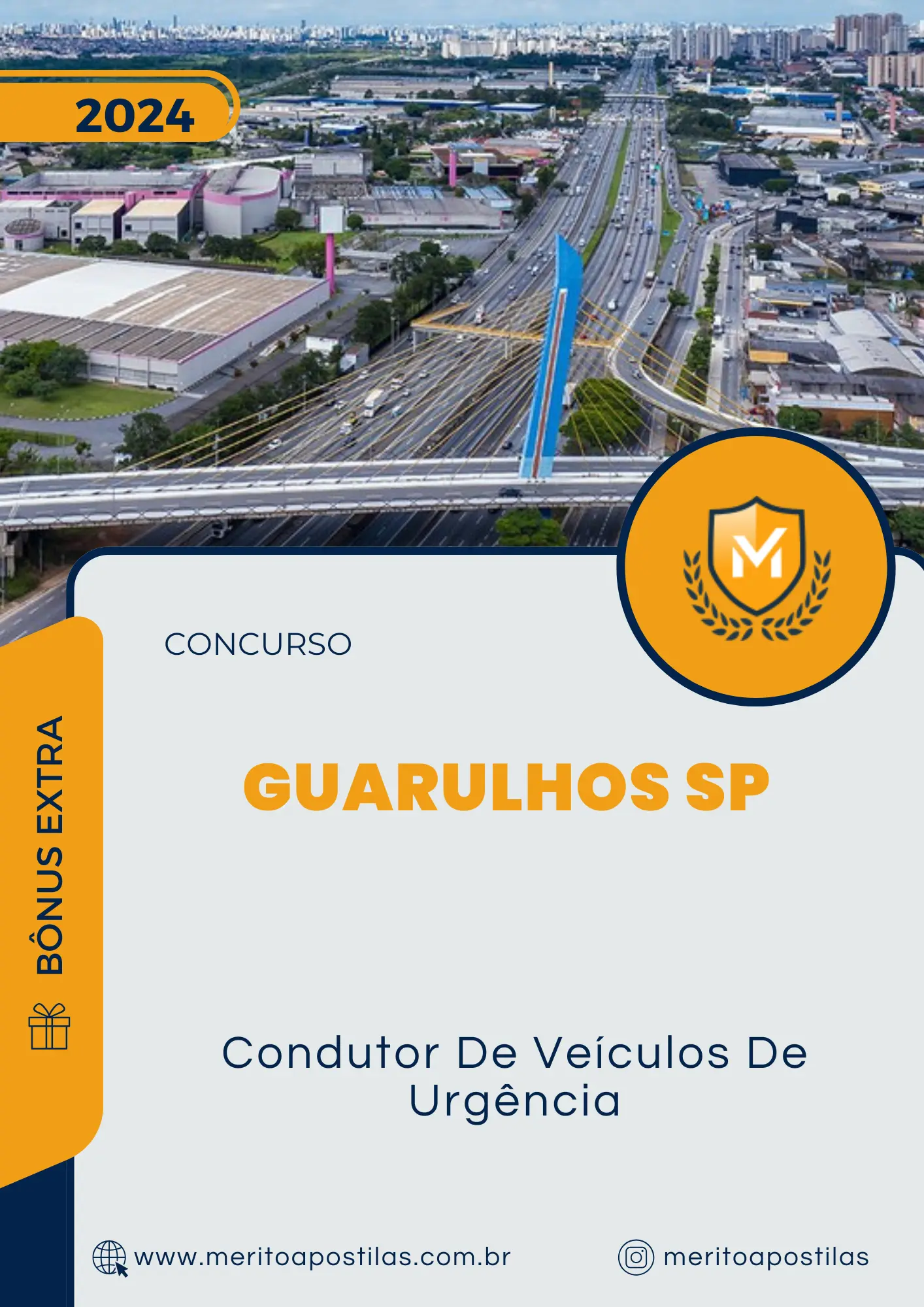 Apostila Condutor De Veículos De Urgência Concurso Guarulhos SP 2024