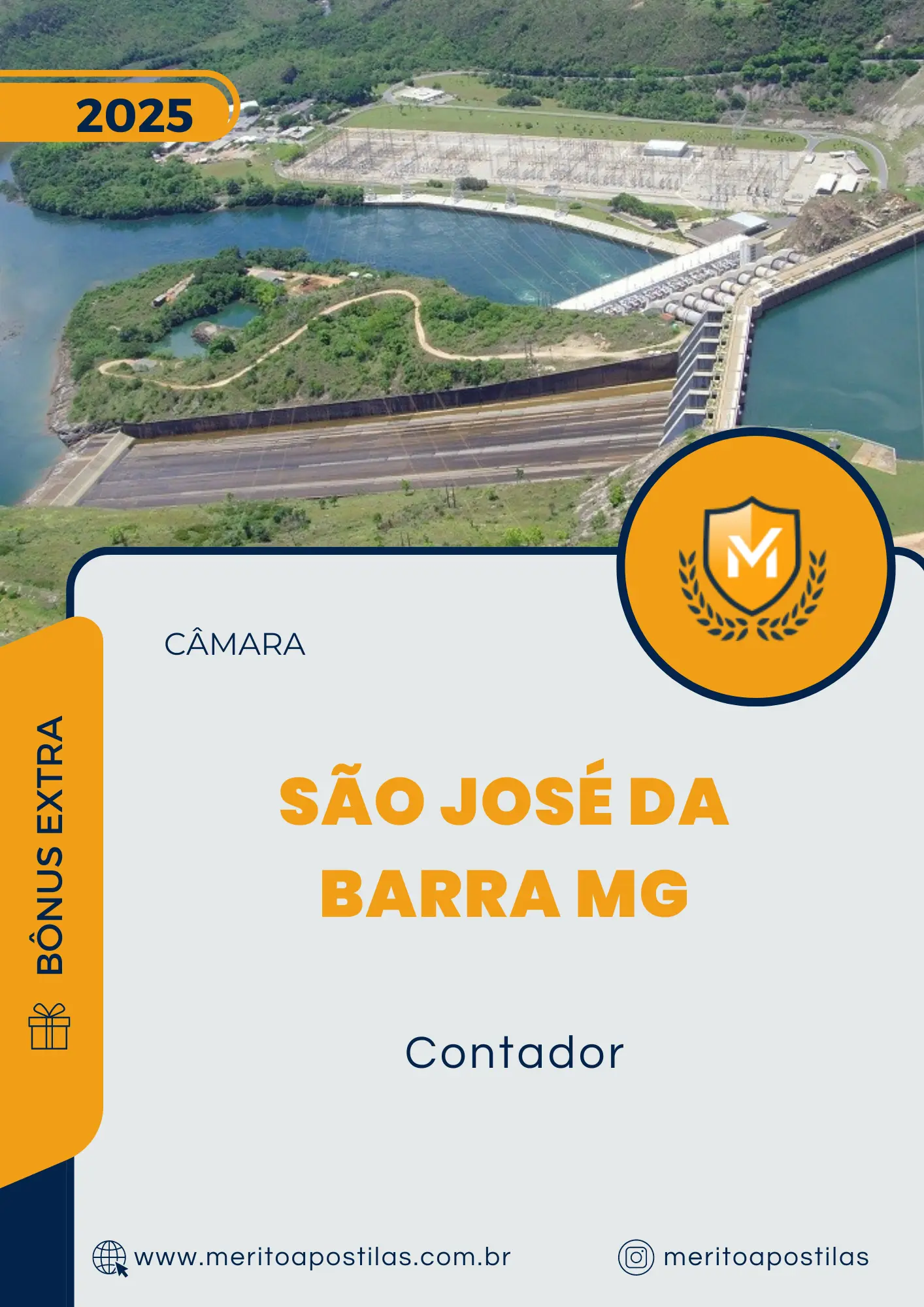 Apostila Contador Câmara de São José da Barra MG 2025