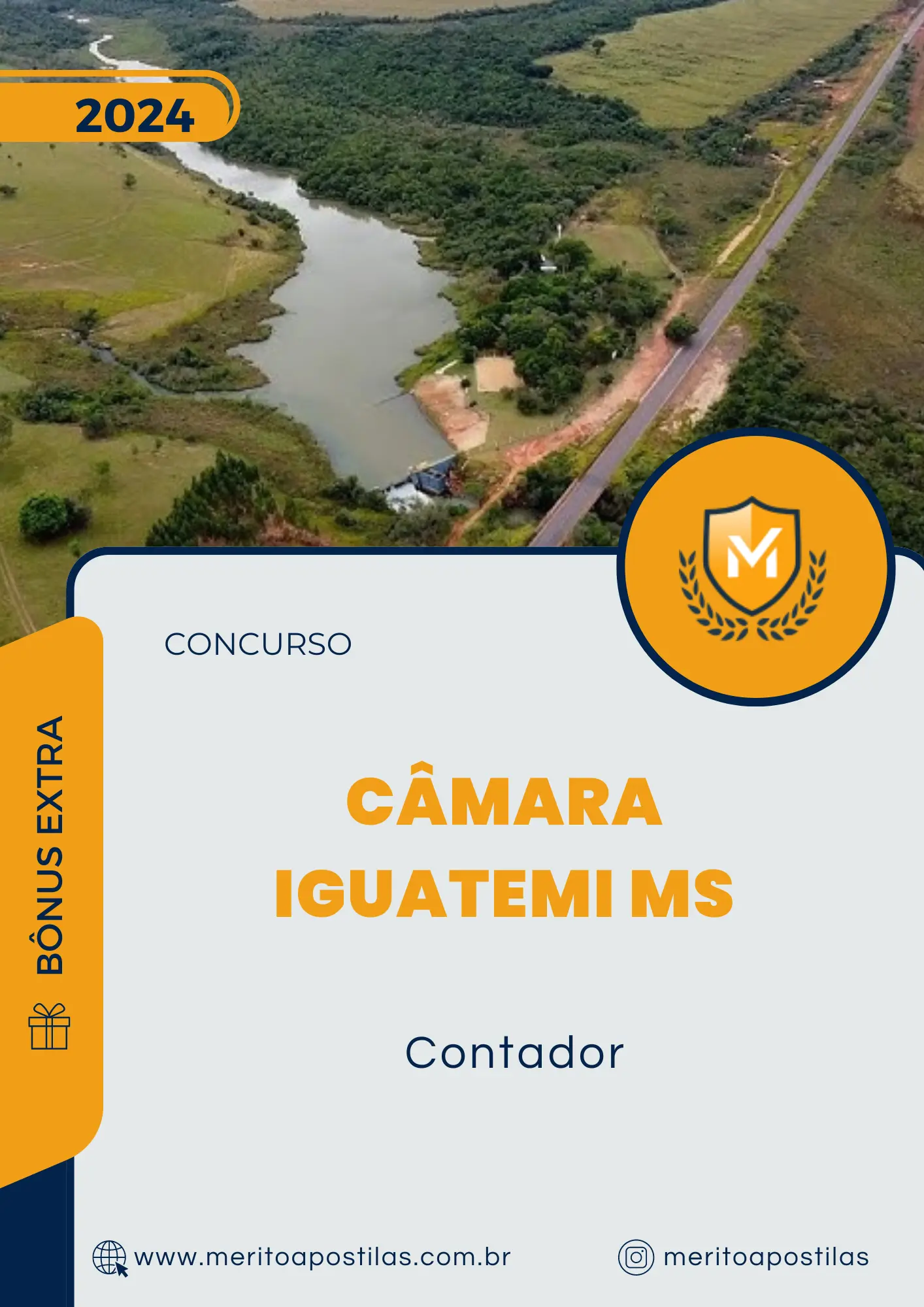 Apostila Contador Concurso Câmara Iguatemi MS 2024