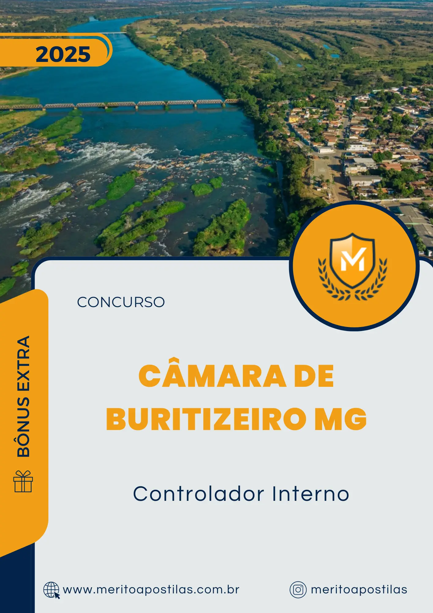 Apostila Controlador Interno Concurso Câmara de Buritizeiro MG 2025