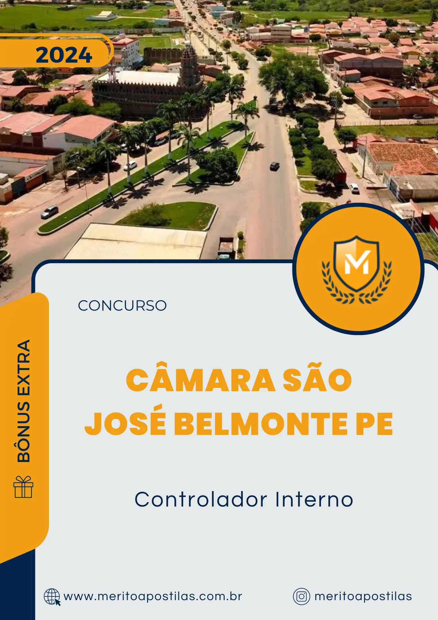 Apostila Controlador Interno Câmara de São José Belmonte PE 2024