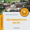 Apostila Coveiro Prefeitura de São Benedito do Sul PE 2024