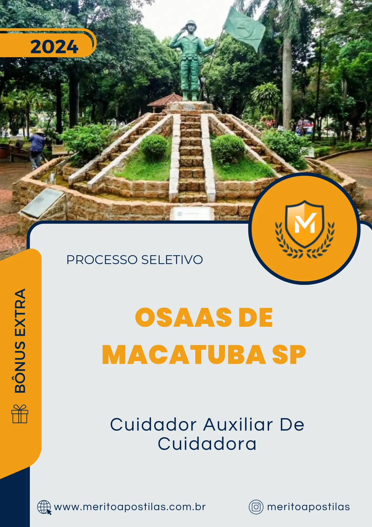 Apostila Cuidador Auxiliar De Cuidadora OSAAS de Macatuba SP 2024