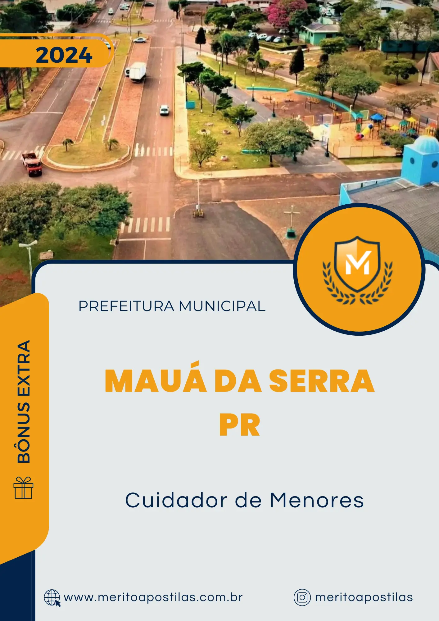 Apostila Cuidador de Menores Prefeitura de Mauá da Serra PR 2024