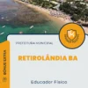 Apostila Educador Físico Concurso Prefeitura de Retirolândia BA 2024