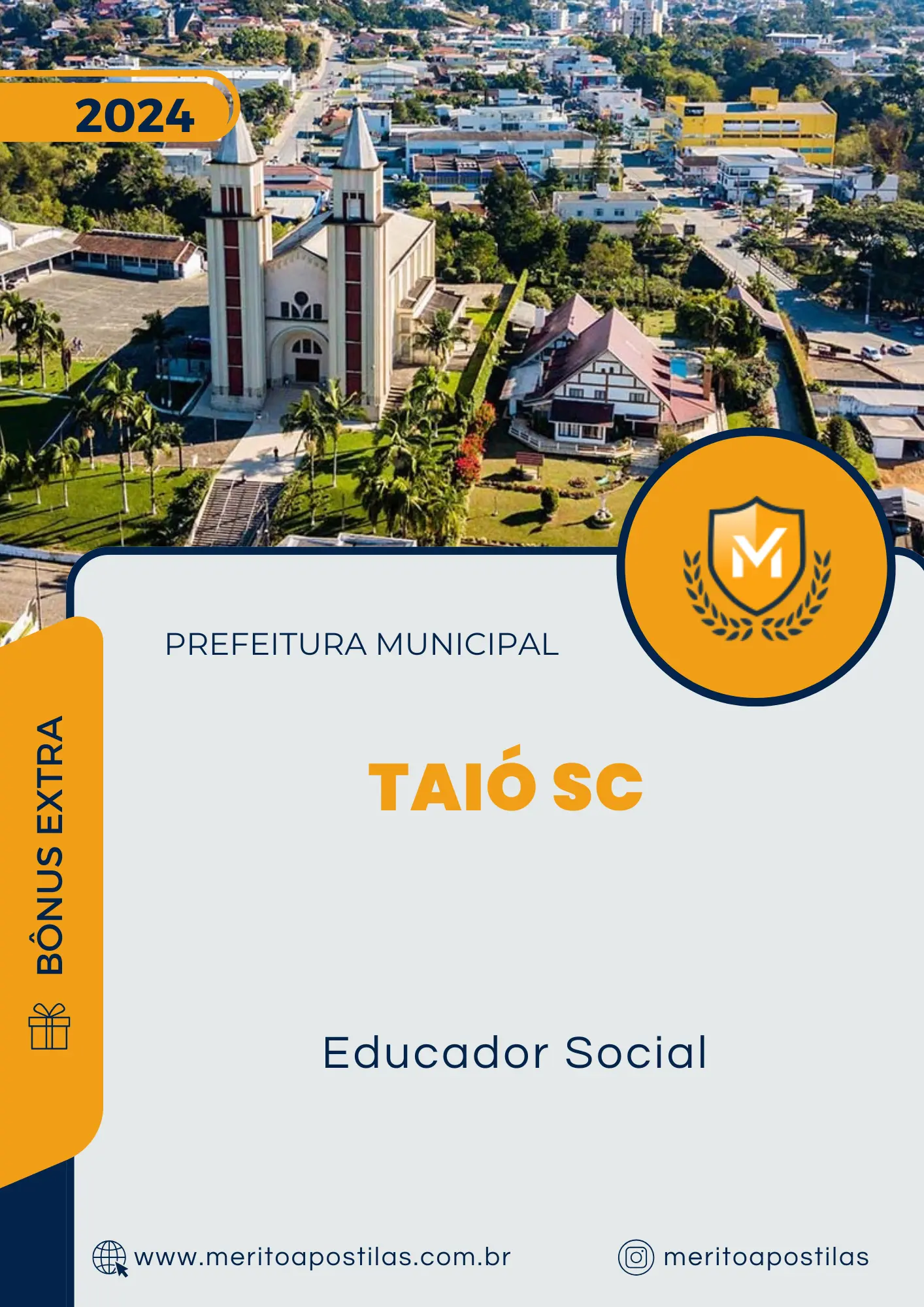 Apostila Educador Social Prefeitura de Taió SC 2024