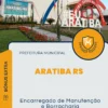 Apostila Encarregado de Manutenção e Borracharia Prefeitura de Aratiba RS 2024