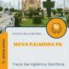 Apostila Fiscal De Vigilância Sanitária Prefeitura de Nova Palmeira PB 2024