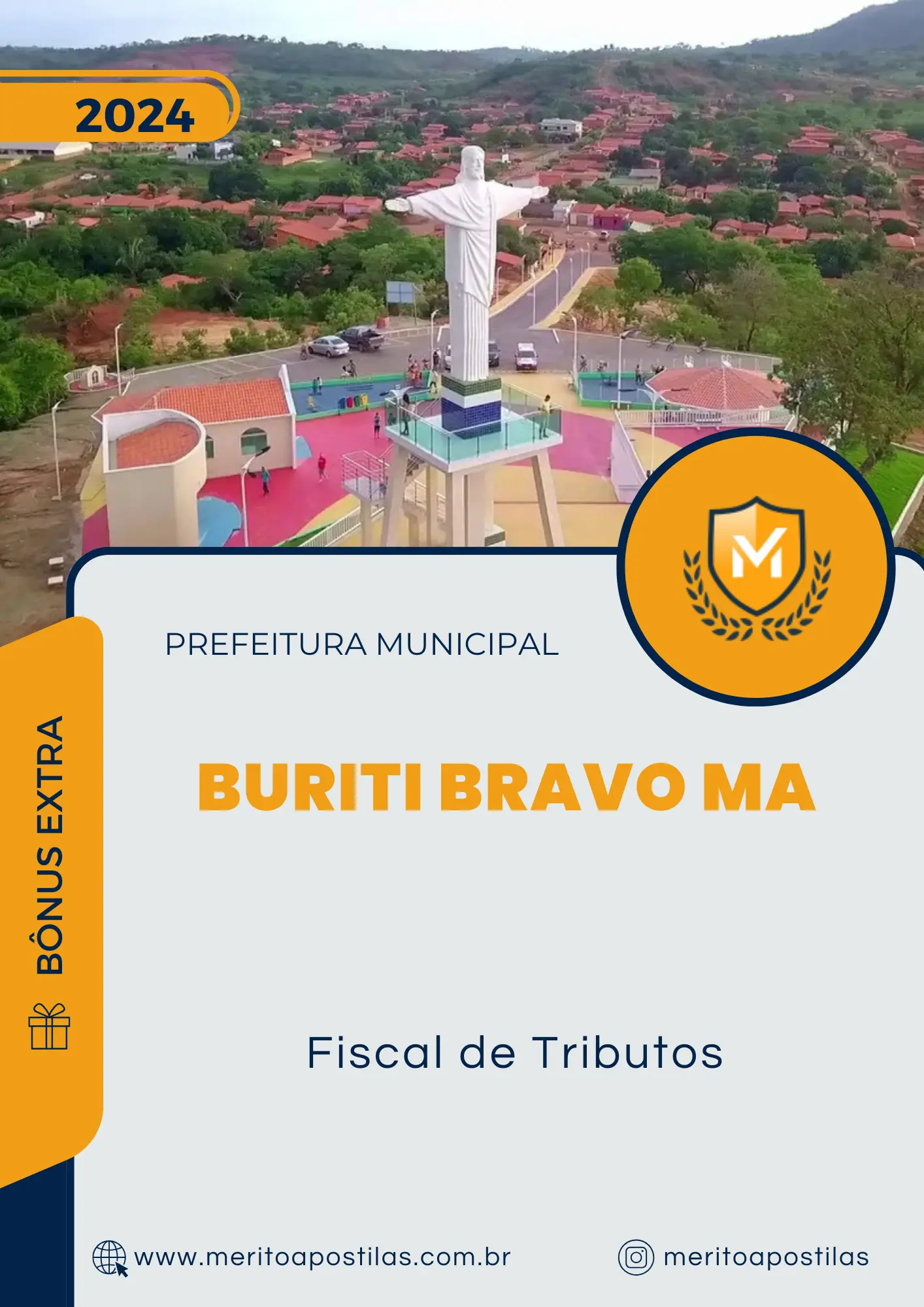 Apostila Fiscal de Tributos Prefeitura de Buriti Bravo MA 2024