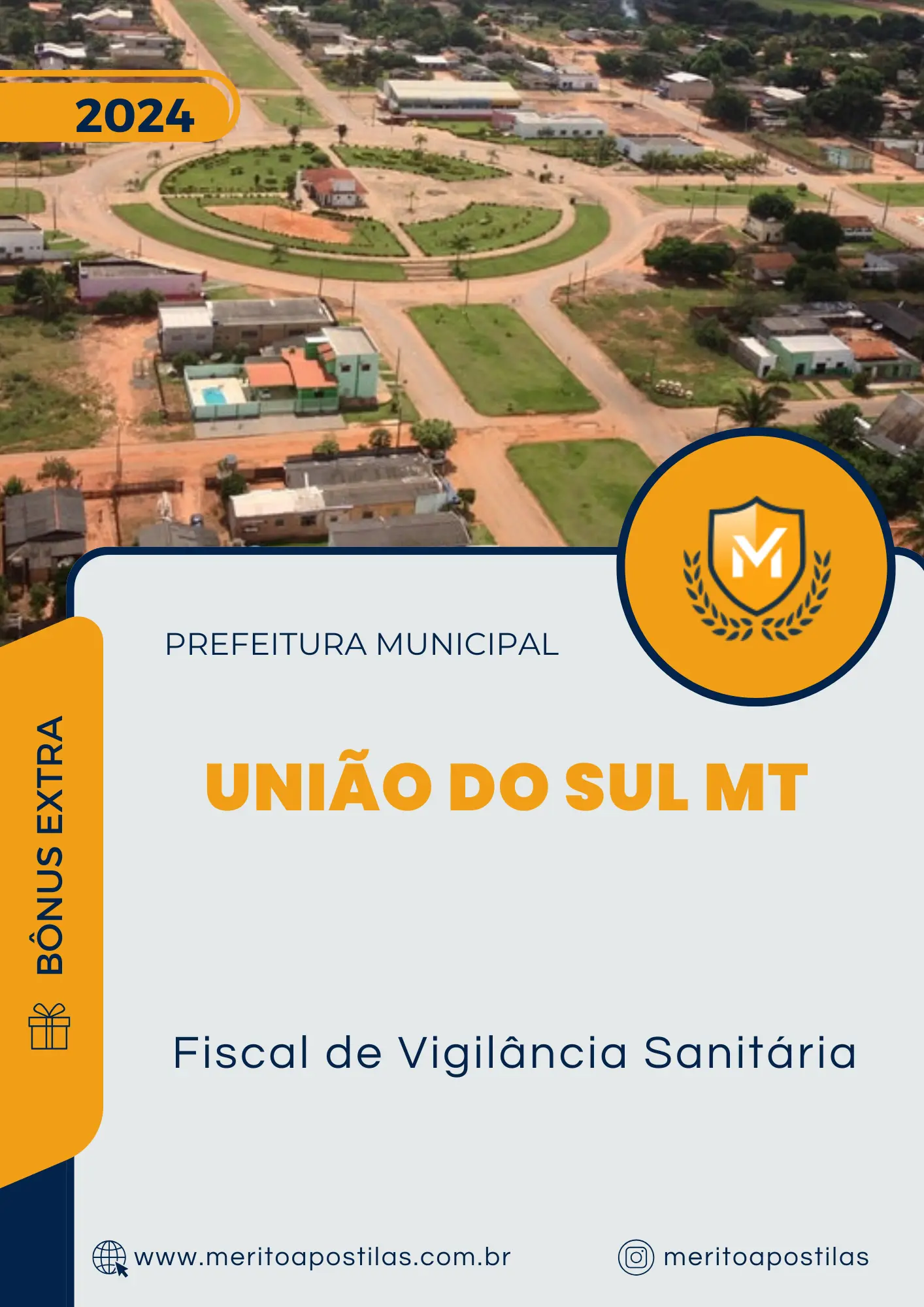 Apostila Fiscal de Vigilância Sanitária Prefeitura de União do Sul MT 2024