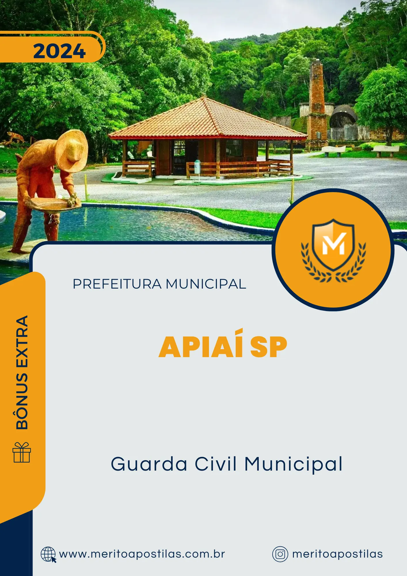 Apostila Guarda Civil Municipal Prefeitura de Apiaí SP 2024