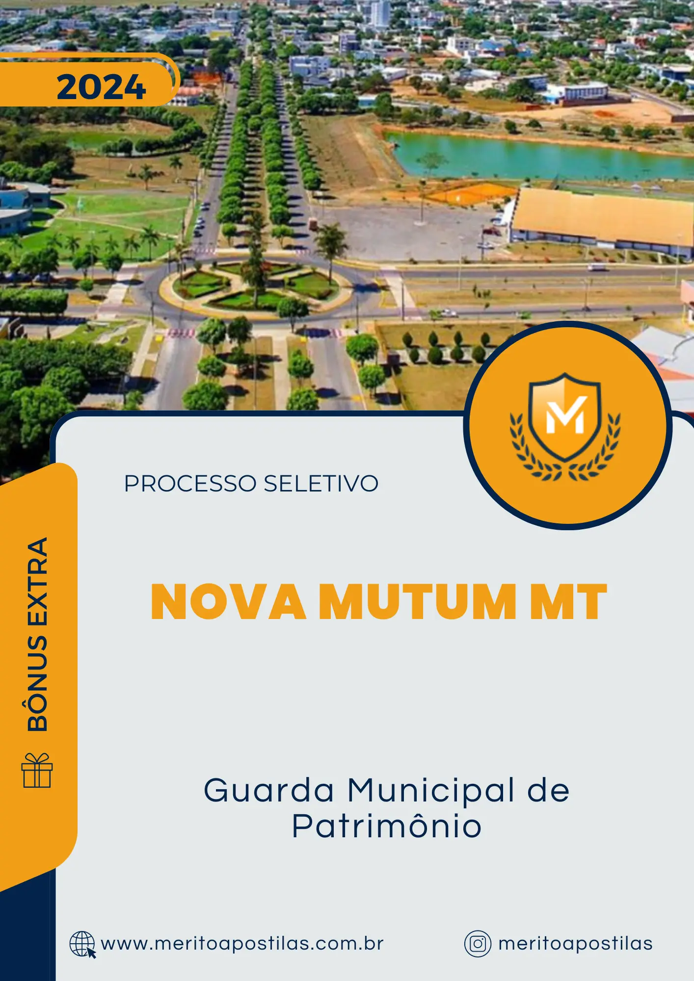 Apostila Guarda Municipal de Patrimônio Processo Seletivo de Nova Mutum MT 2024