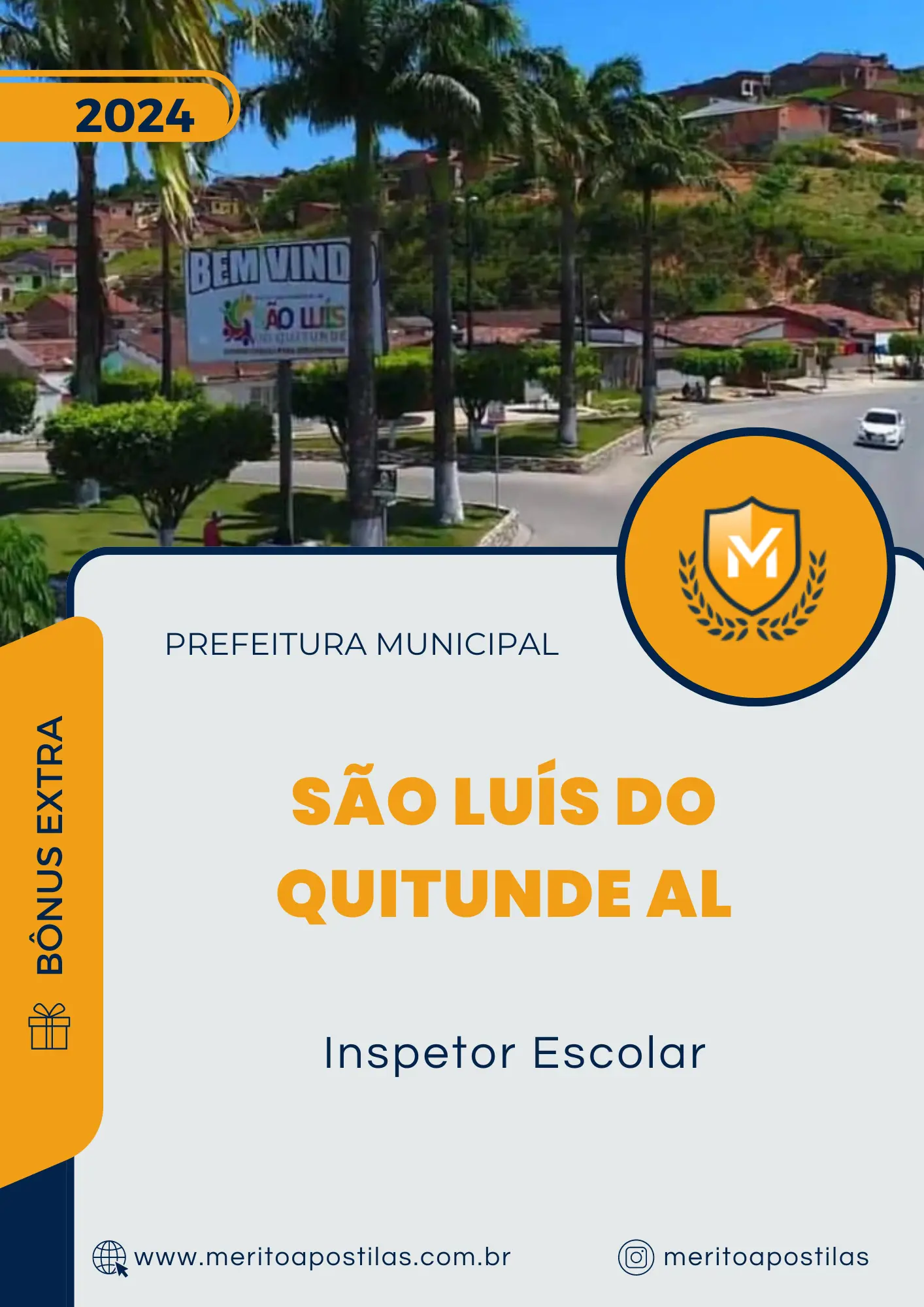 Apostila Inspetor Escolar Prefeitura De São Luís Do Quitunde Al 2024