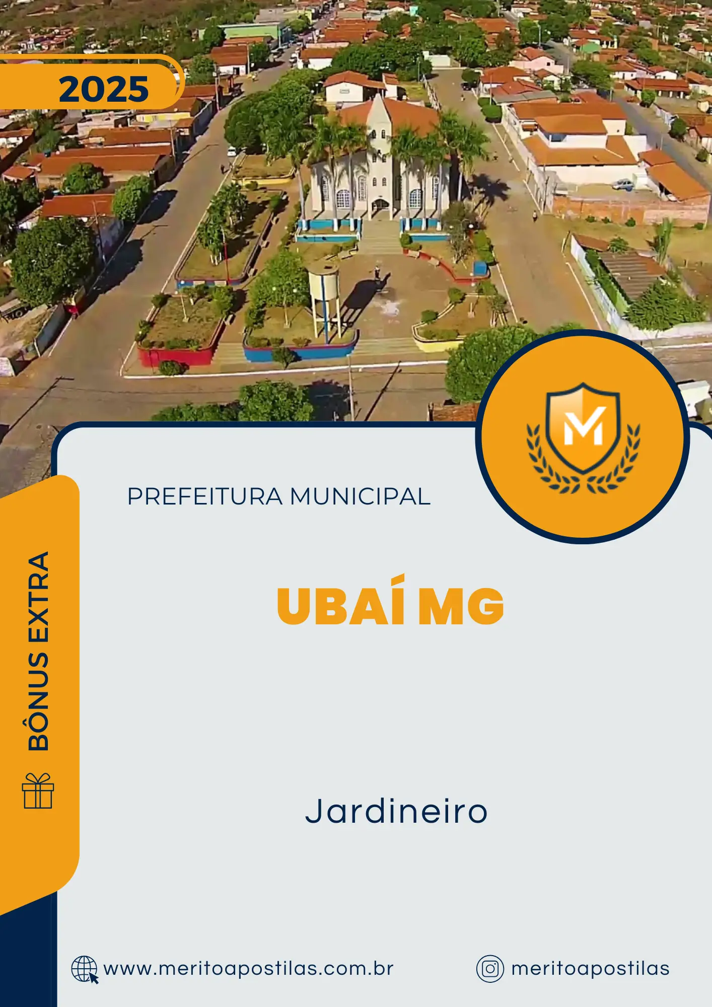 Apostila Jardineiro Prefeitura de Ubaí MG 2025