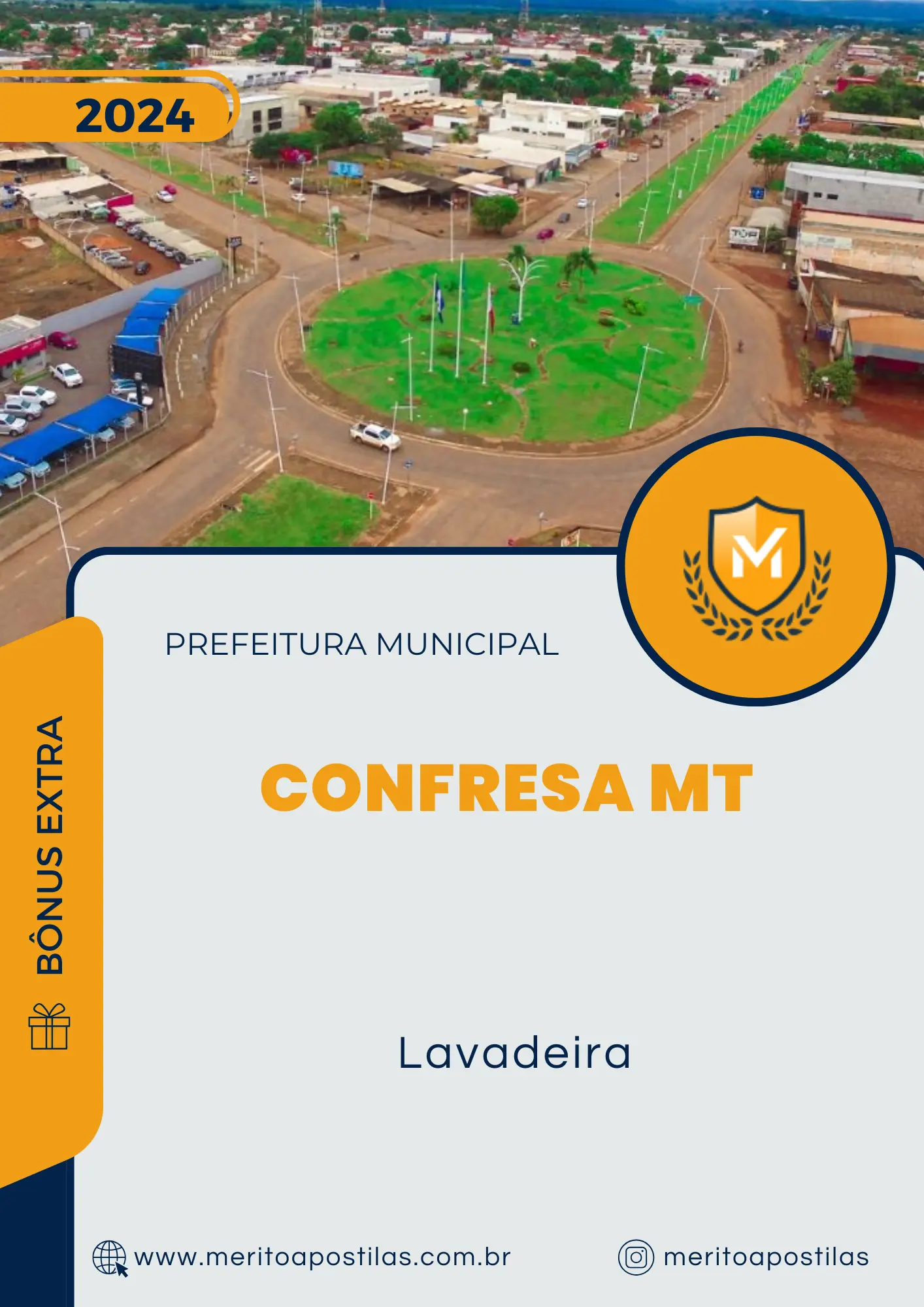 Apostila Lavadeira Prefeitura de Confresa MT 2024