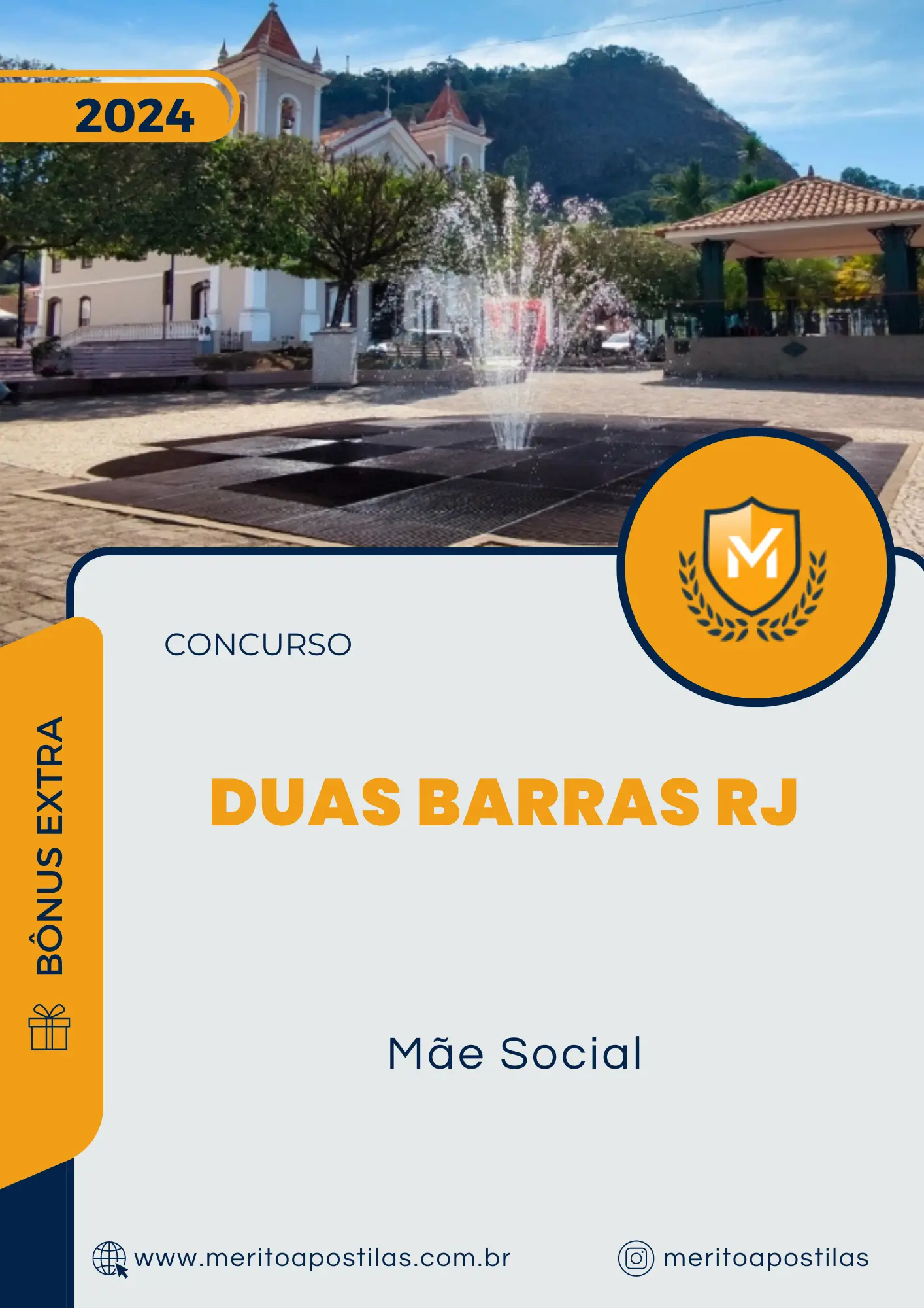 Apostila Mãe Social Concurso Duas Barras RJ 2024