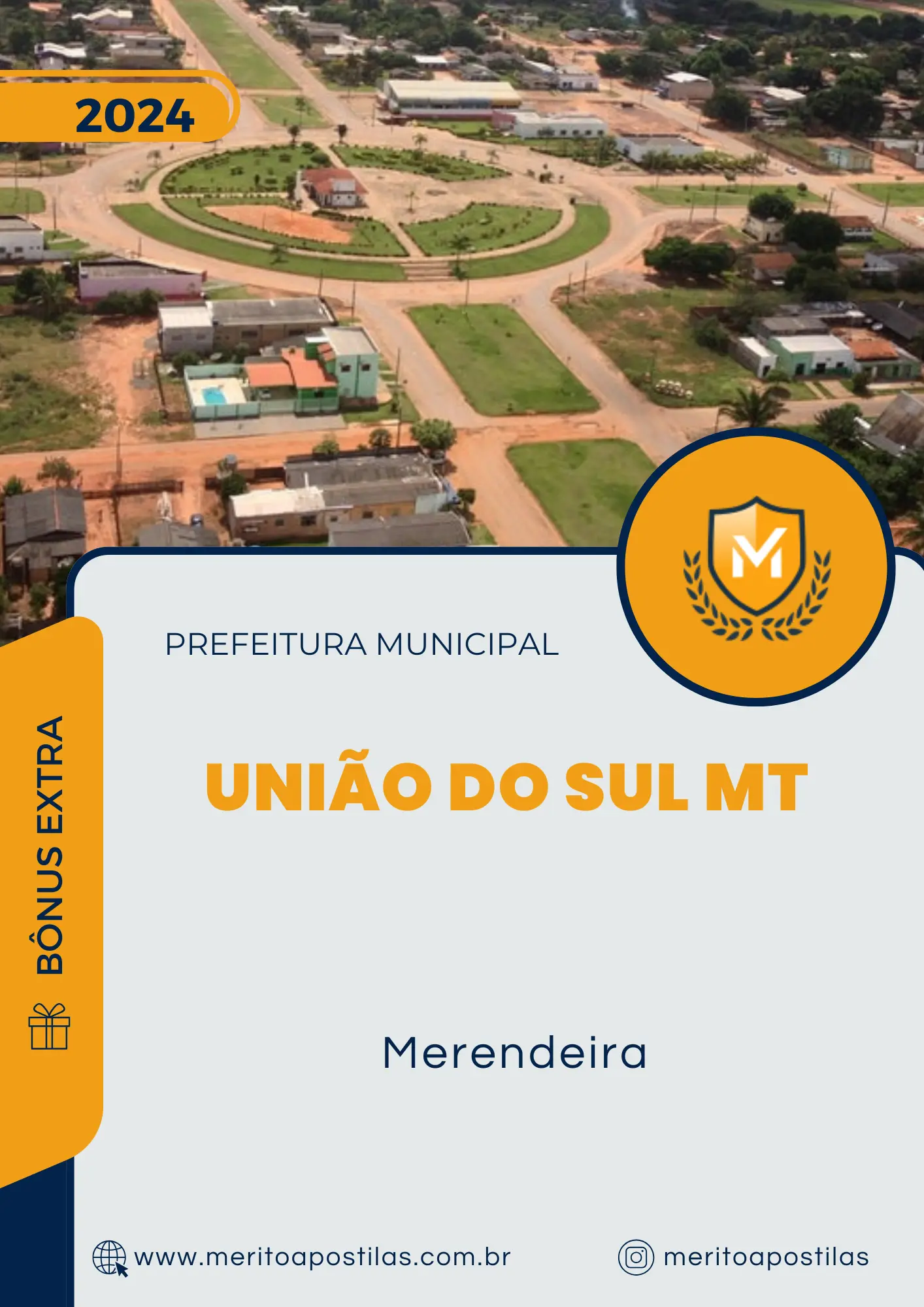 Apostila Merendeira Prefeitura de União do Sul MT 2024