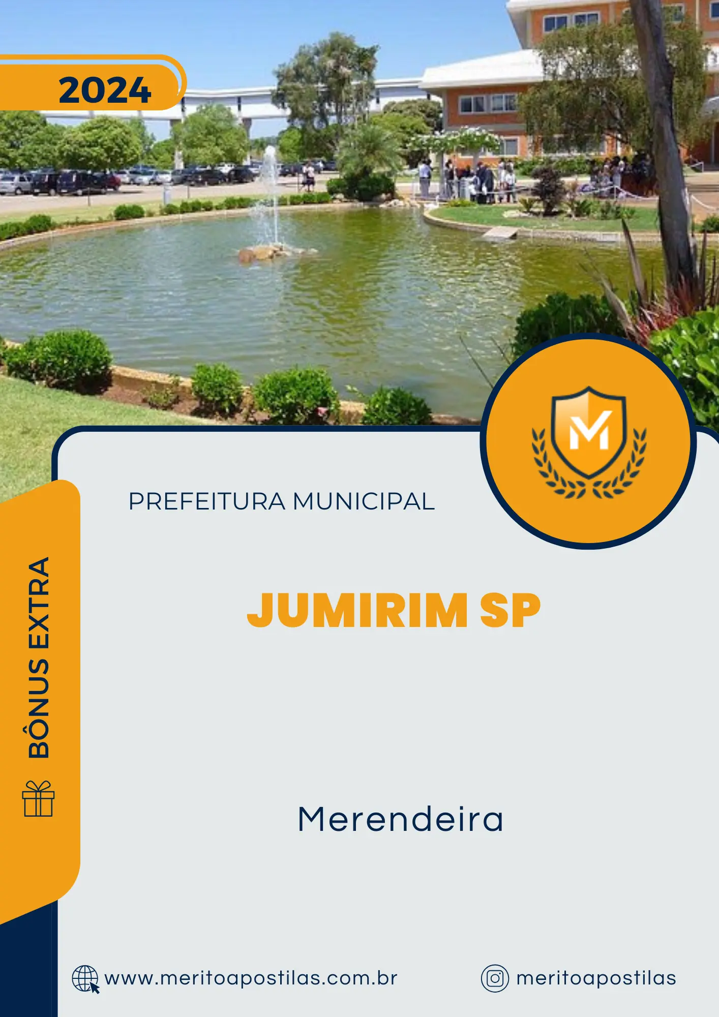 Apostila Merendeira Prefeitura de Jumirim SP 2024