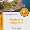 Apostila Merendeira Prefeitura de Presidente Epitácio SP 2024
