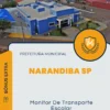 Apostila Monitor De Transporte Escolar Prefeitura de Narandiba SP 2024