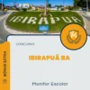 Apostila Monitor Escolar Prefeitura de Senhora dos Remédios MG 2024