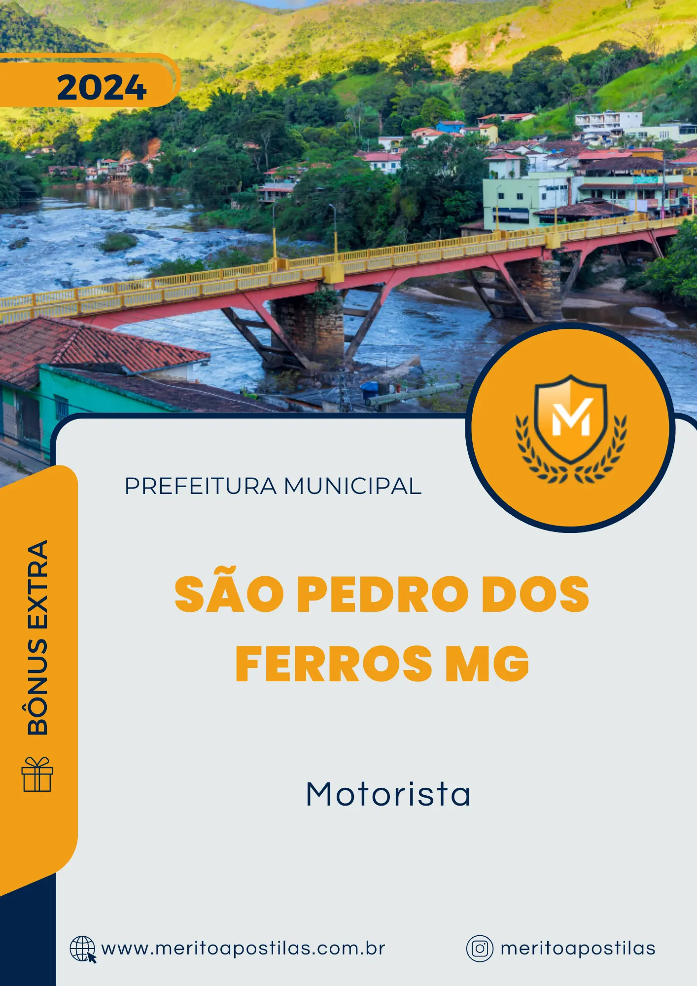 Apostila Motorista Prefeitura de São Pedro dos Ferros MG 2024