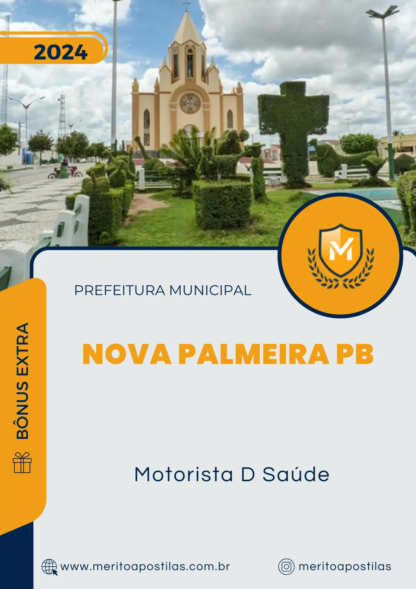 Apostila Motorista D Saúde Prefeitura de Nova Palmeira PB 2024
