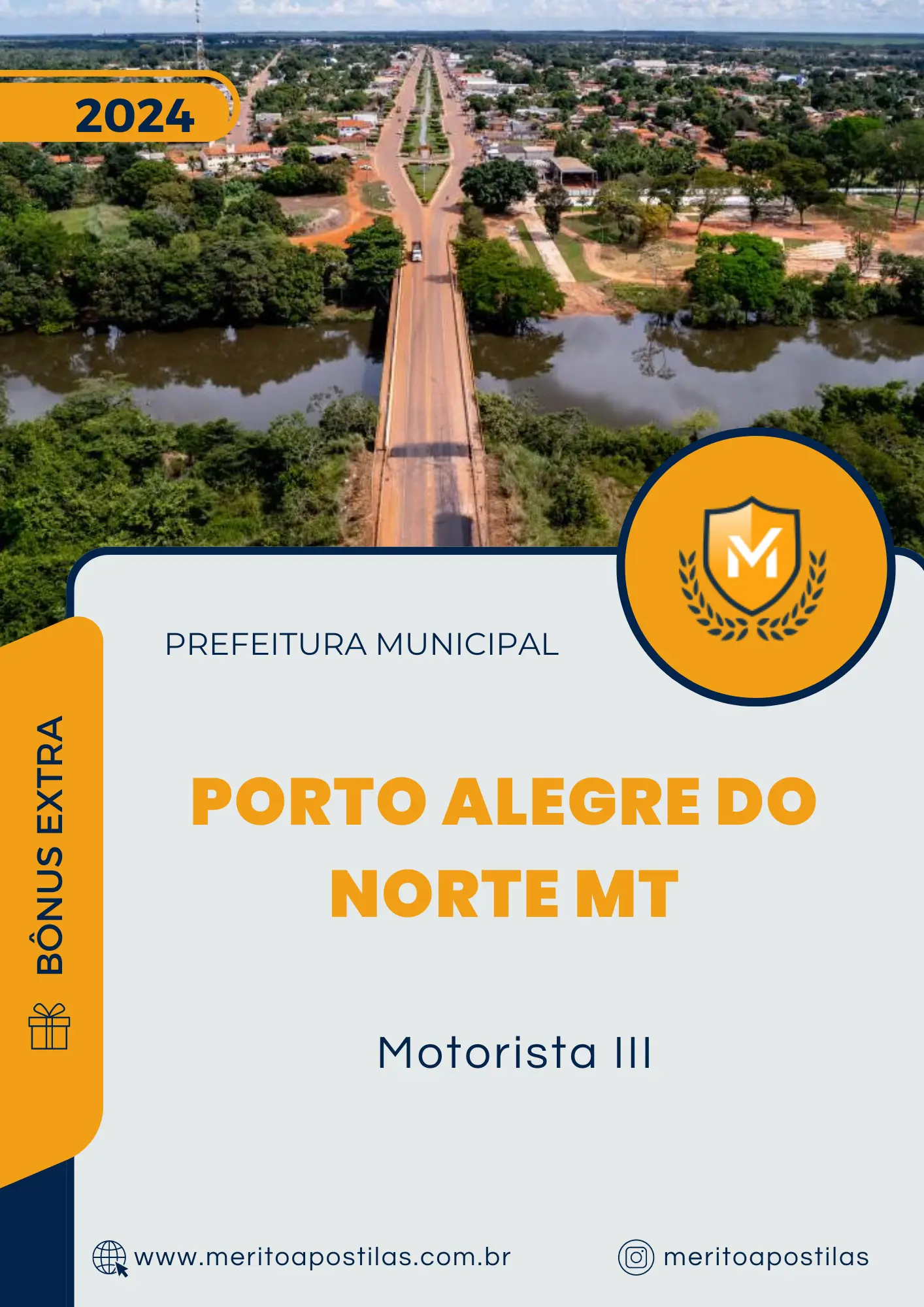 Apostila Motorista III Prefeitura de Porto Alegre do Norte MT 2024