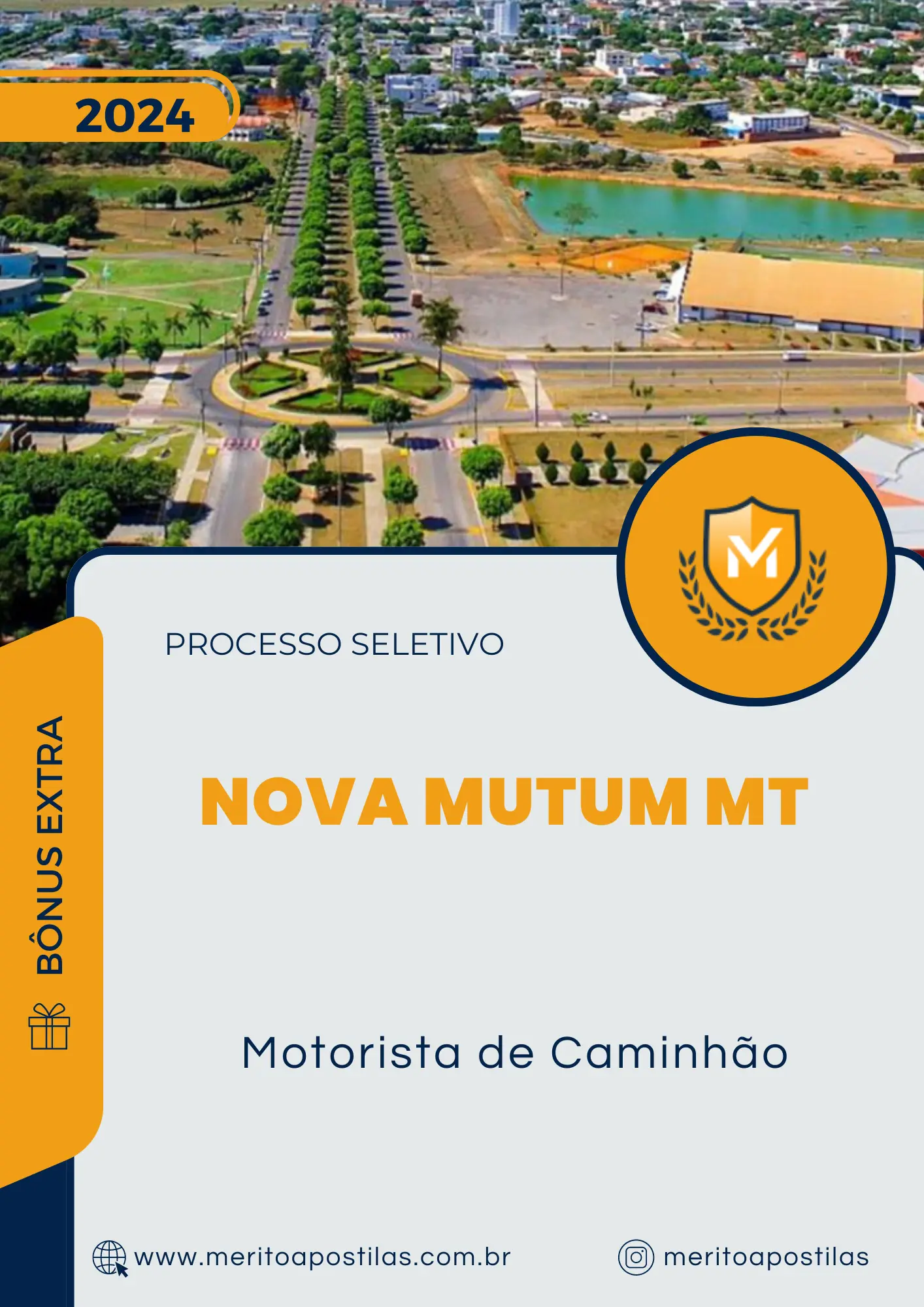 Apostila Motorista de Caminhão Processo Seletivo de Nova Mutum MT 2024