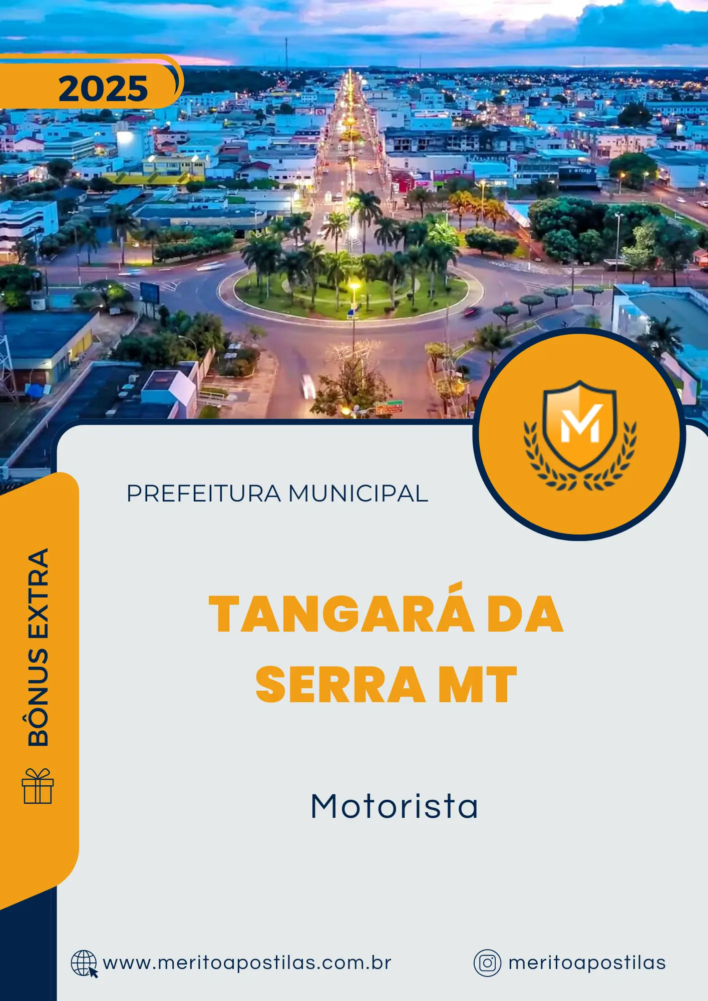 Apostila Motorista Prefeitura de Tangará da Serra MT 2024