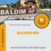 Apostila Nutricionista Da Educação Prefeitura de Baldim MG 2025
