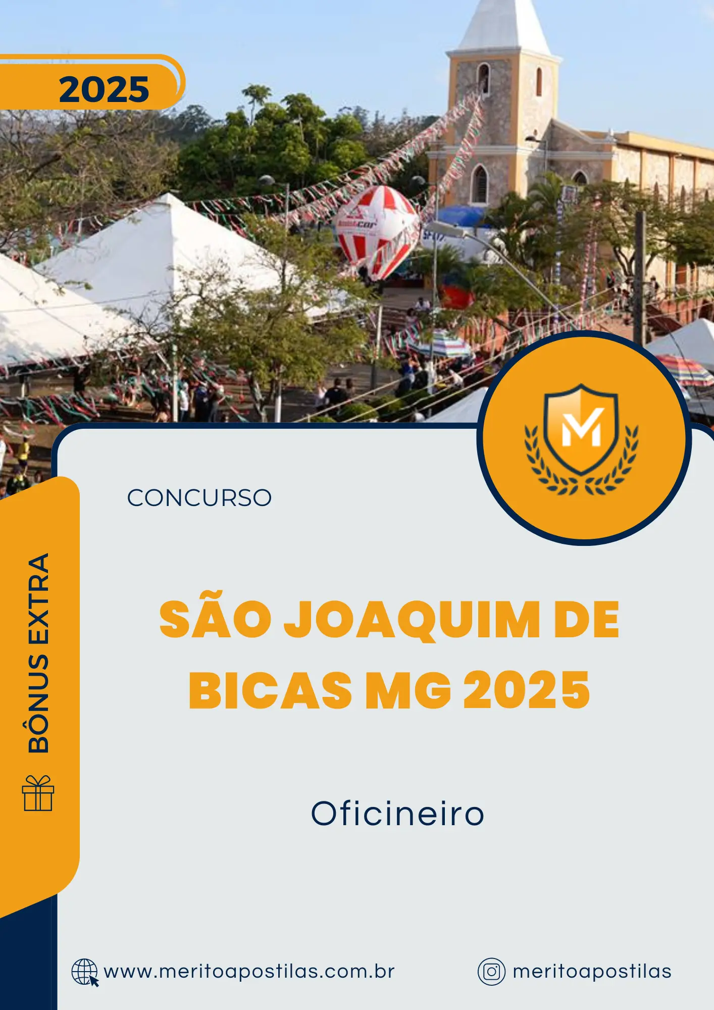 Apostila Oficineiro Concurso São Joaquim de Bicas MG 2025