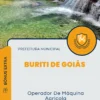 Apostila Operador De Máquina Agrícola Prefeitura de Buriti de Goiás 2025