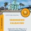 Apostila Operador De Máquina II Motoniveladora Patrol Prefeitura de Engenheiro Caldas MG 2025