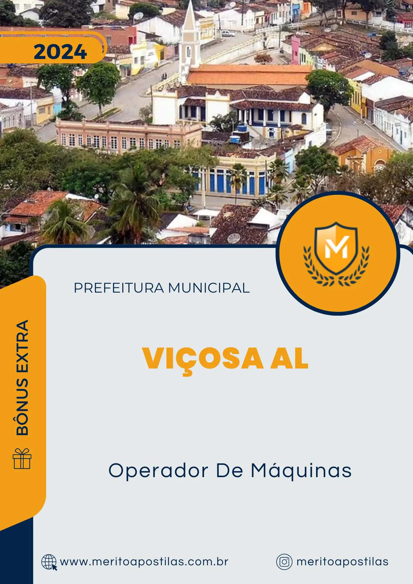 Apostila Operador De Máquinas Prefeitura de Viçosa AL 2024