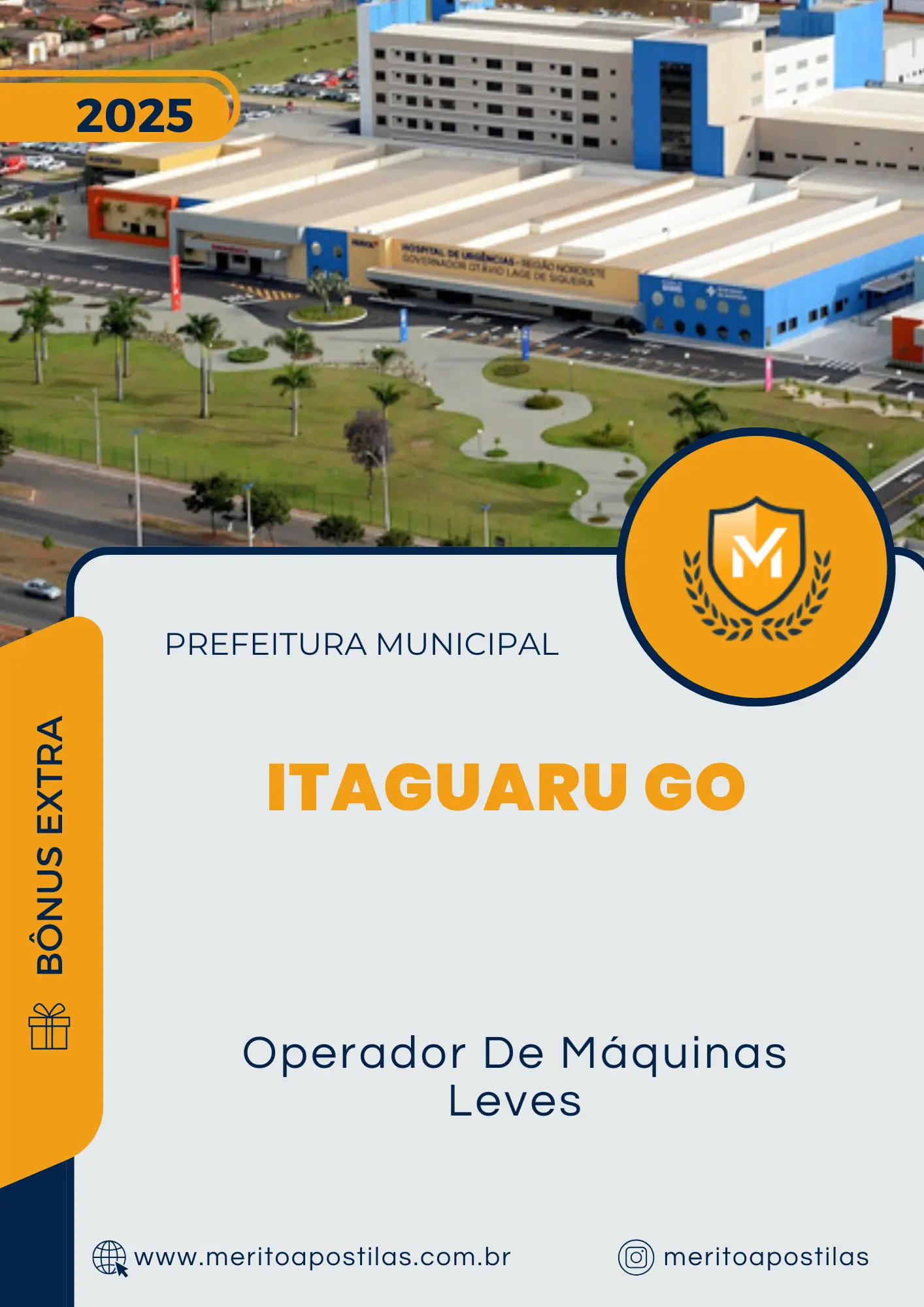 Apostila Operador De Máquinas Leves Prefeitura de Itaguaru GO 2025