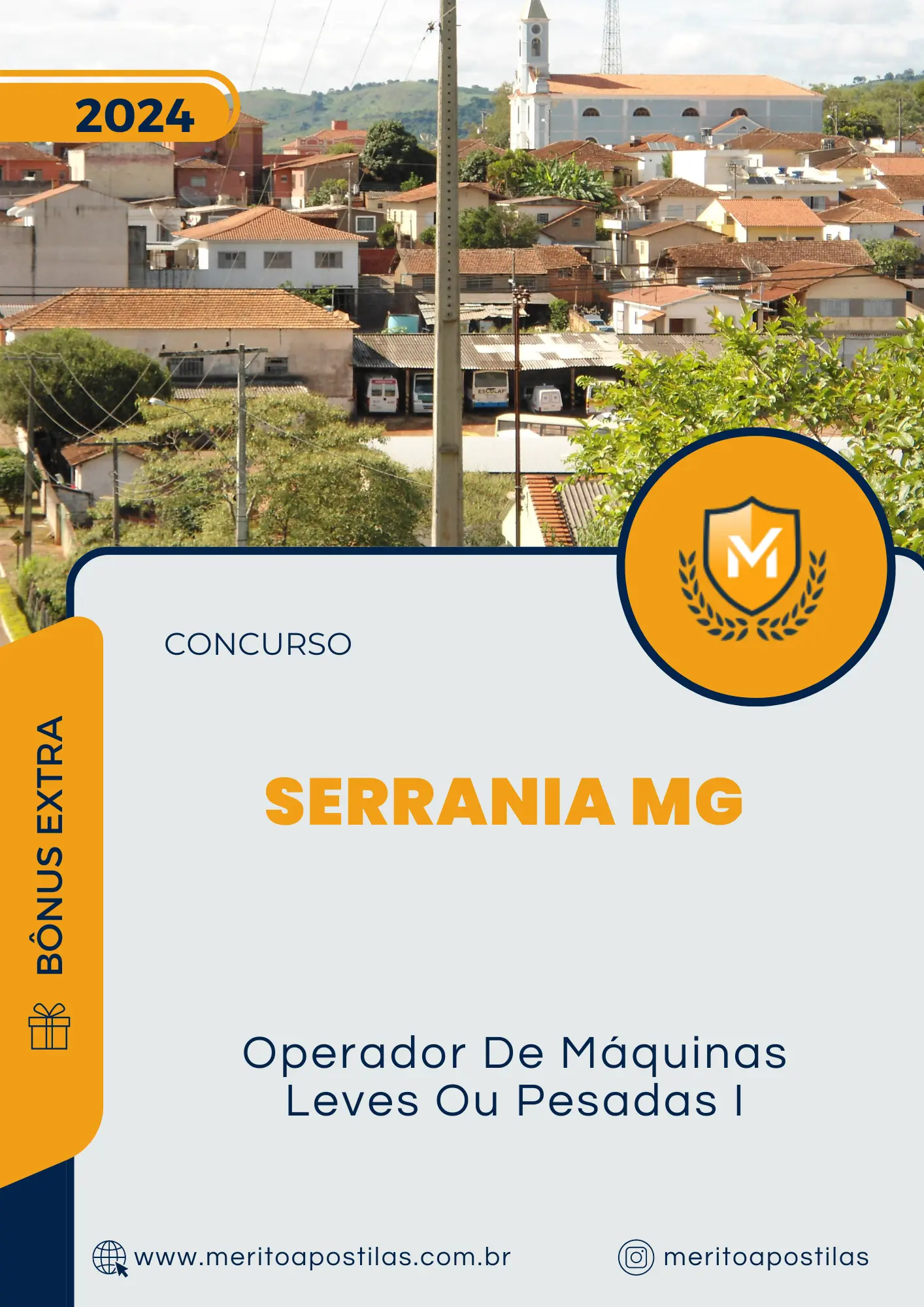 Apostila Operador De Máquinas Leves Ou Pesadas I Concurso Serrania MG 2024