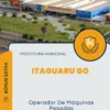 Apostila Operador De Máquinas Pesadas Prefeitura de Itaguaru GO 2025