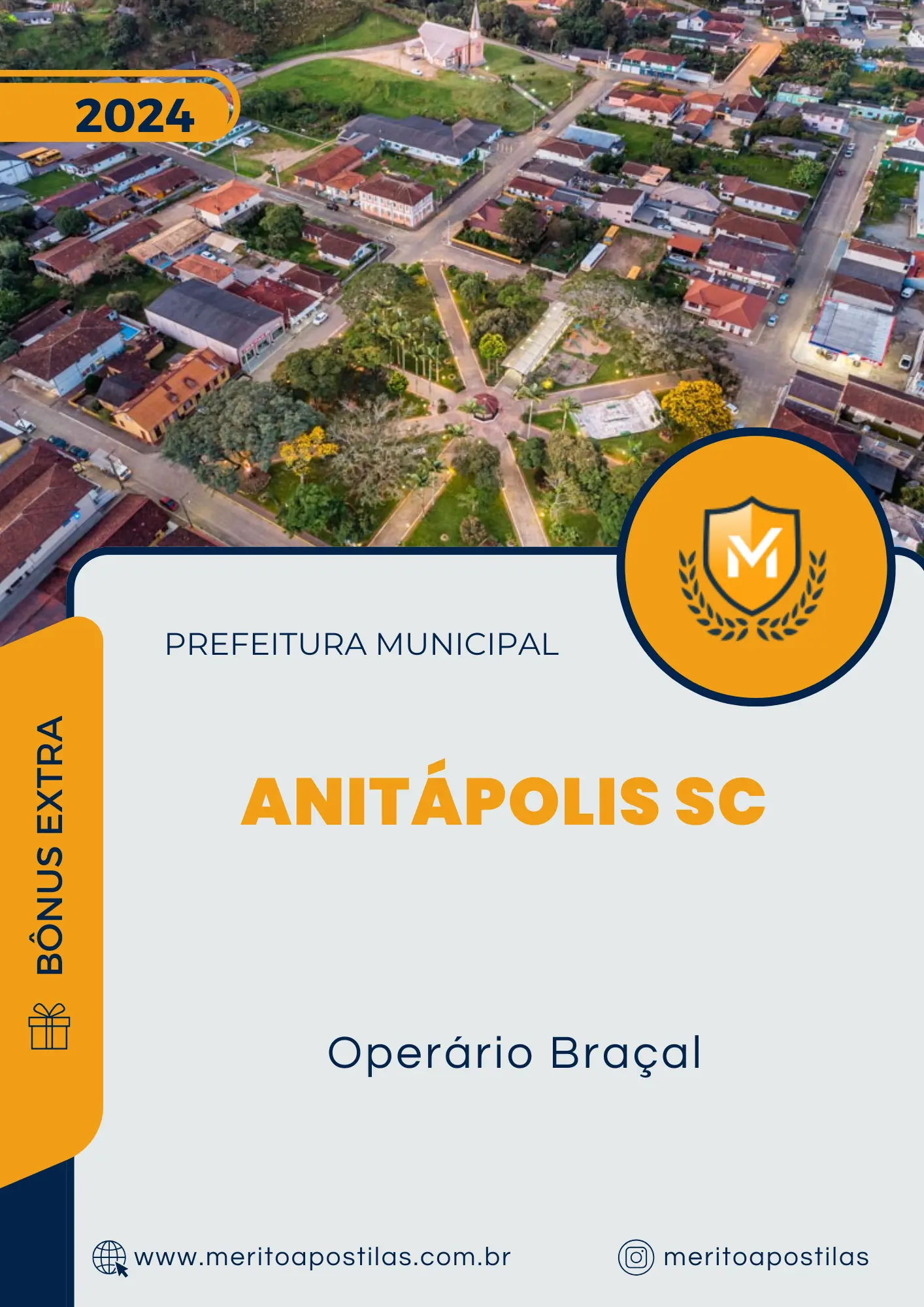 Apostila Operário Braçal Prefeitura de Anitápolis SC 2024