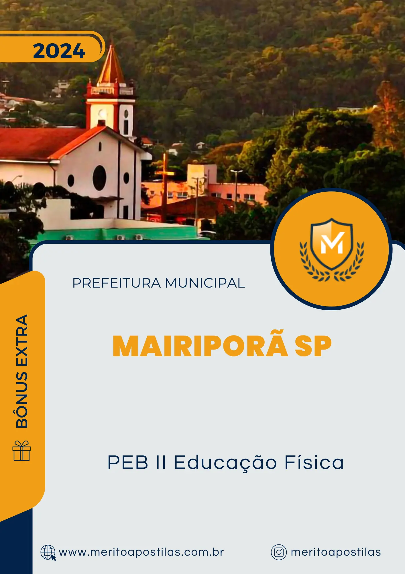 Apostila PEB II Educação Física Prefeitura de Mairiporã SP 2024