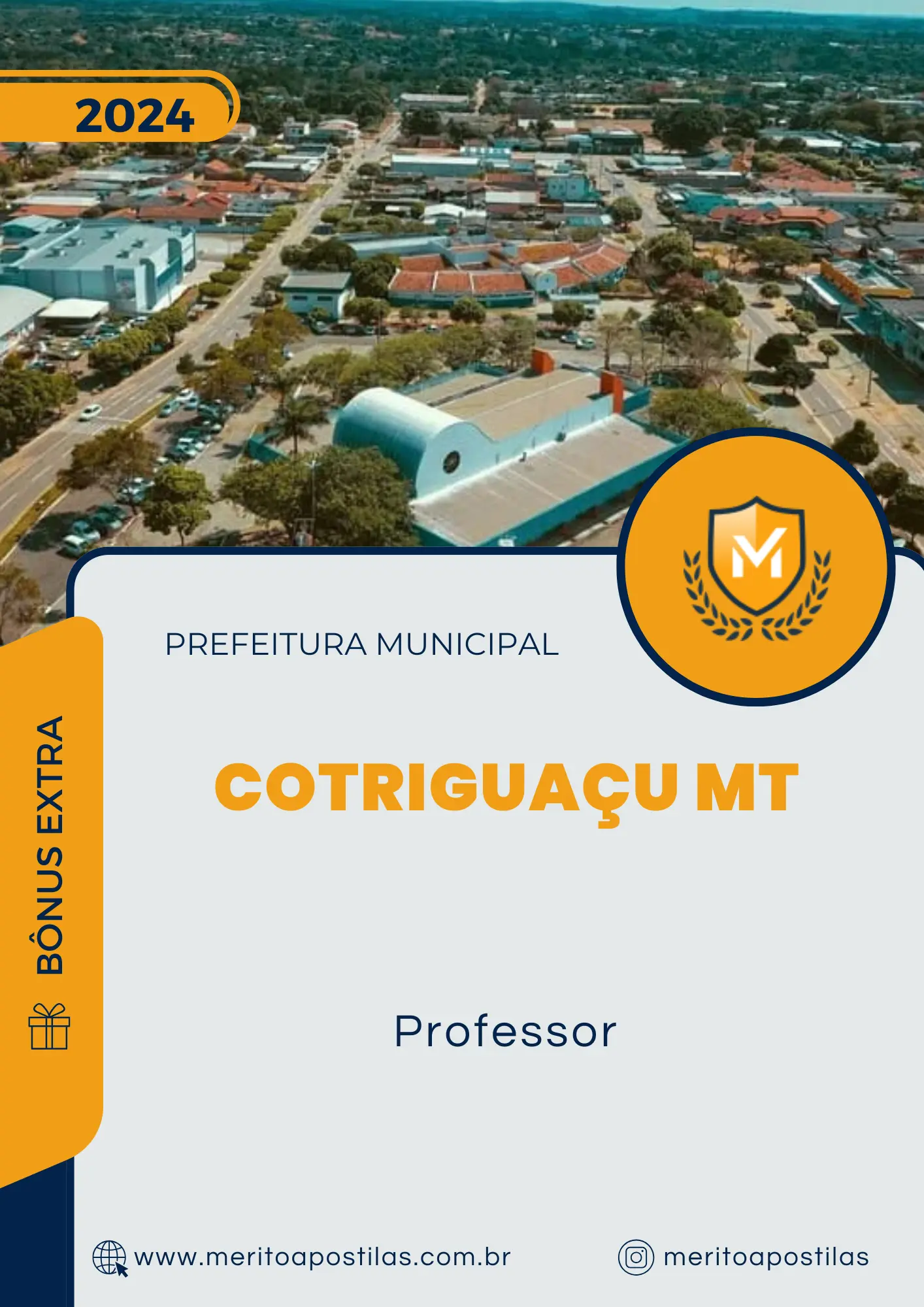 Apostila Professor Prefeitura de Cotriguaçu MT 2024