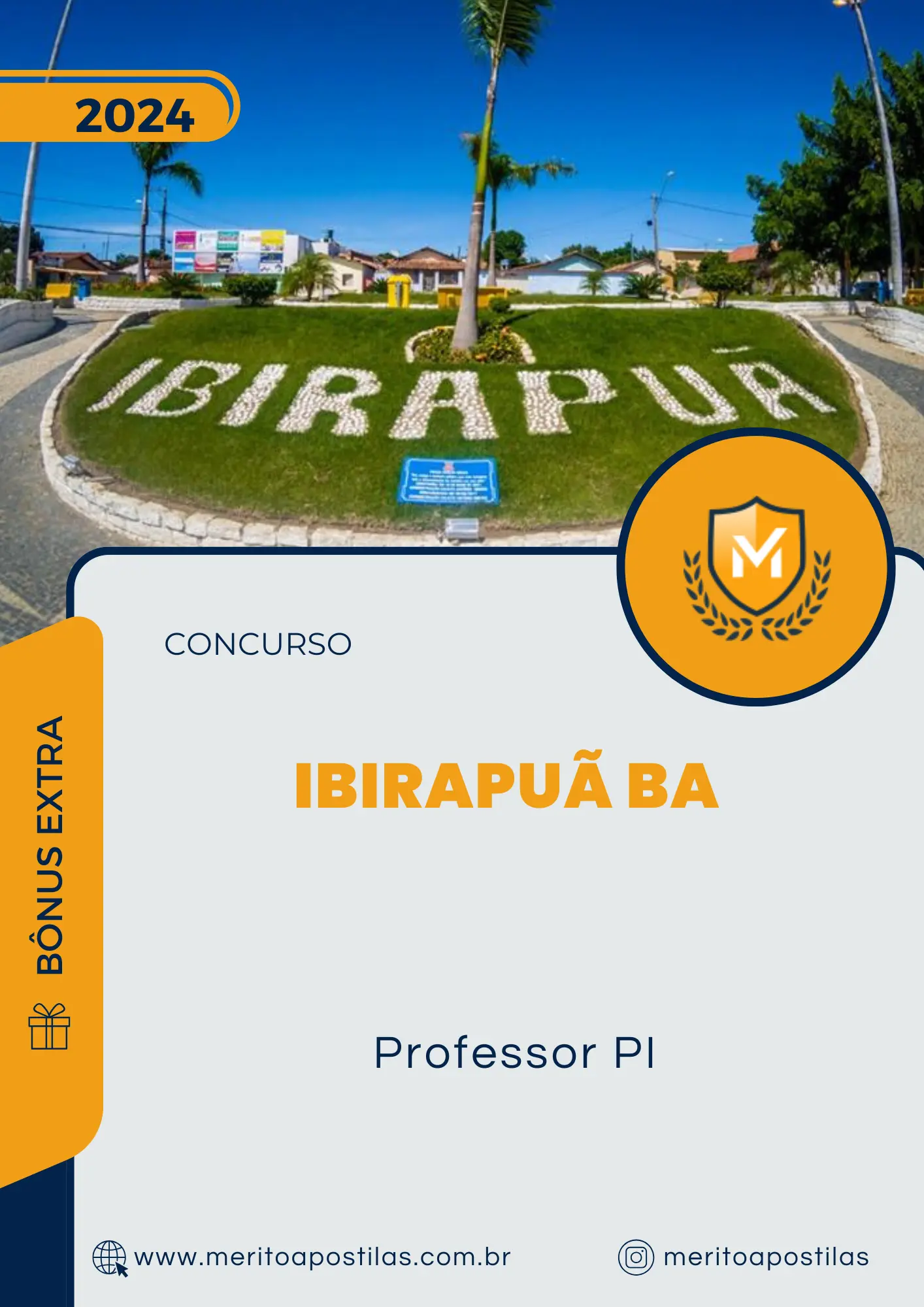 Apostila Professor PI Concurso Ibirapuã BA 2024